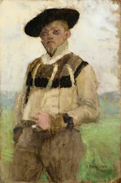 Portrait Of Jules Alexis Muenier