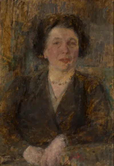 Portrait Of Julia Rylska Novelist And Translator