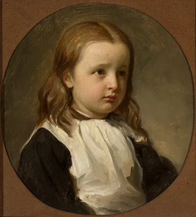 Portrait Of Julia Simmler Artists Daughter