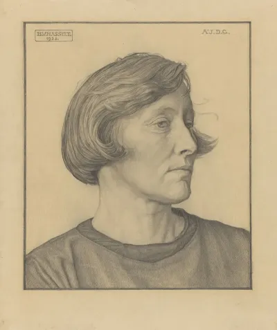 Portrait Of Julie De Graag