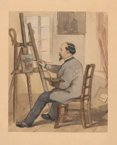 Portrait Of Juliusz Kossak 3