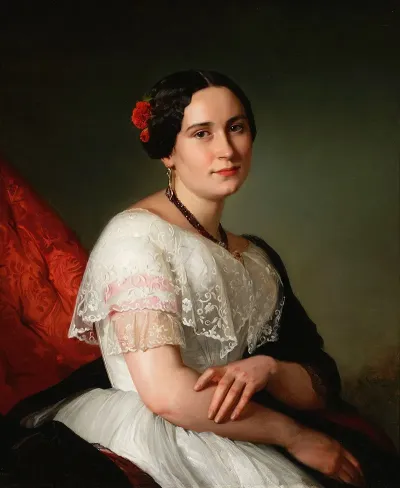 Portrait Of Katarzyna Jahn Artists Sister