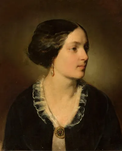 Portrait Of Katarzyna Potocka Nee Branicka 1825 1907 3