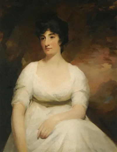 Portrait Of Katherine Hamilton Lady Suttie Of Balgone D 1817 2