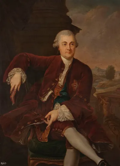 Portrait Of Kazimierz Poniatowski 1721 1800 Kings Brother