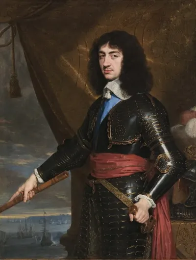 Portrait Of King Charles Ii Of England