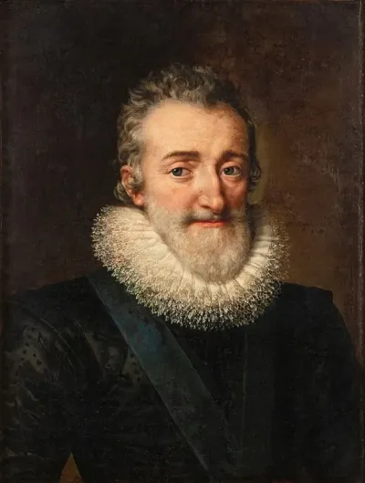 Portrait Of King Henri Iv Of France