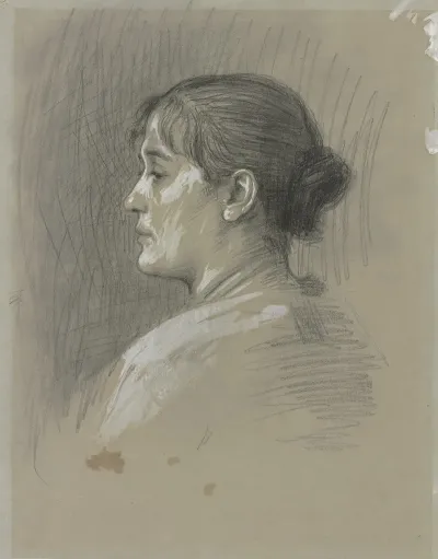 Portrait Of Klara Bruckmann