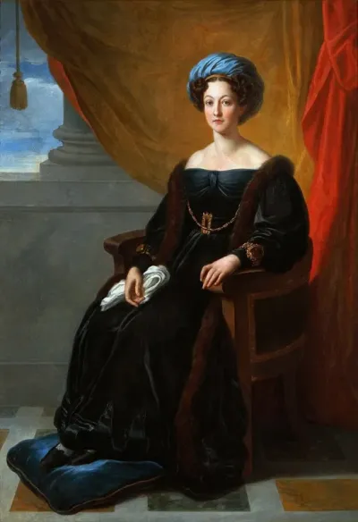 Portrait Of Klementyna Ostrowska Nee Sanguszko