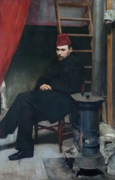 Portrait Of Konstanty Laszczka Sculptor