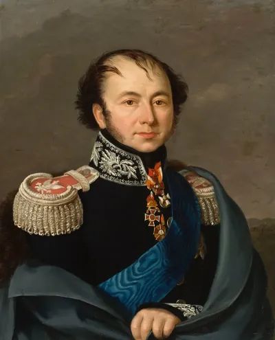 Portrait Of Ksawery Franciszek Drucki Lubecki 1778 1846