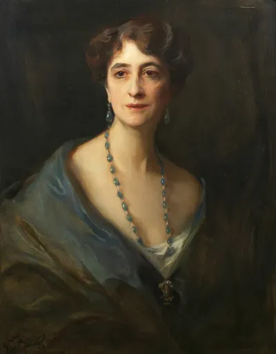 Portrait Of Lady Byng Nee Marie Evelyn Moreton