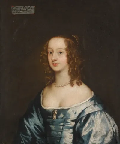 Portrait Of Lady Diana Grey Countess Of Ailsbury D 1689