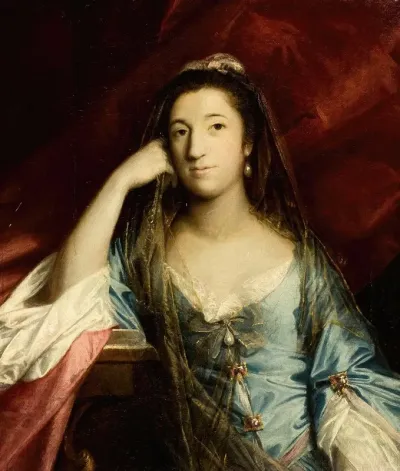 Portrait Of Lady Fortescue Anne Campbell