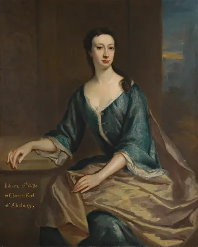 Portrait Of Lady Juliana Boyle Countess Of Ailesbury D 1739
