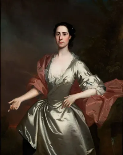 Portrait Of Lady Susanna Campbell Nee Bernard D 1751