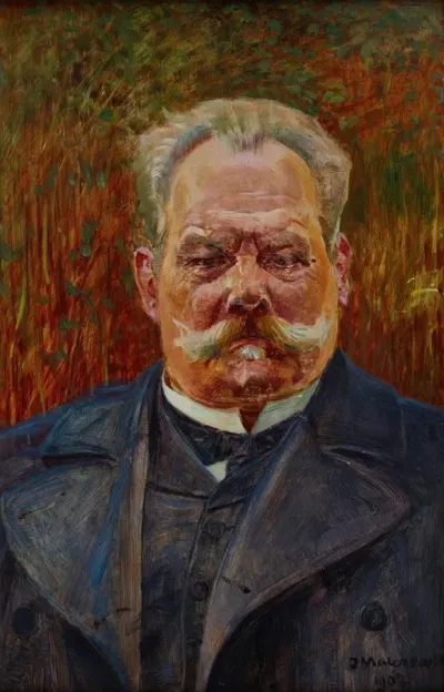 Portrait Of Leon Schenrich