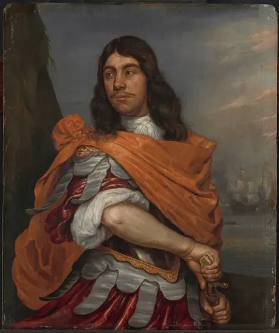 Portrait Of Lieutenant Admiral Cornelis Tromp In Roman Costume