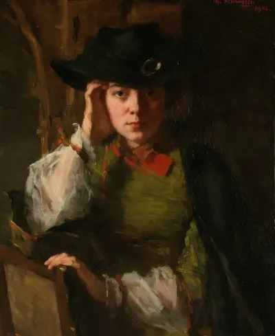 Portrait Of Lizzy Ansingh