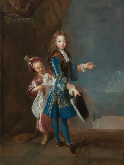 Portrait Of Louis Alexandre De Bourbon Comte De Toulouse