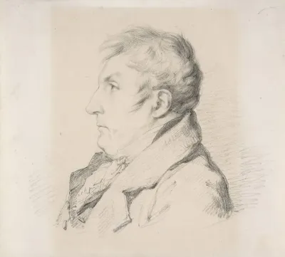 Portrait Of Louis Francois Bertin Laine