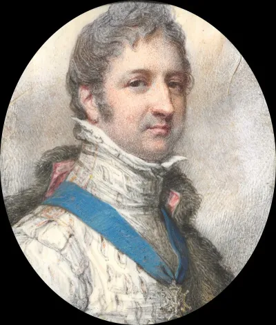 Portrait Of Louis Philippe Duke Of Orleans Later King Of The French