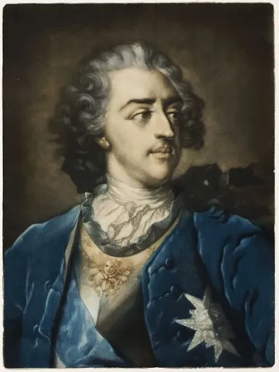 Portrait Of Louis Xv