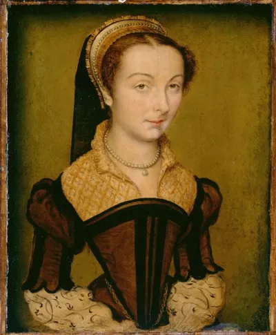 Portrait Of Louise De Halluin Dame De Cipierre