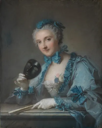 Portrait Of Louise Genevieve Royer