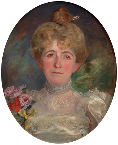 Portrait Of Louise Langlois Quiveron
