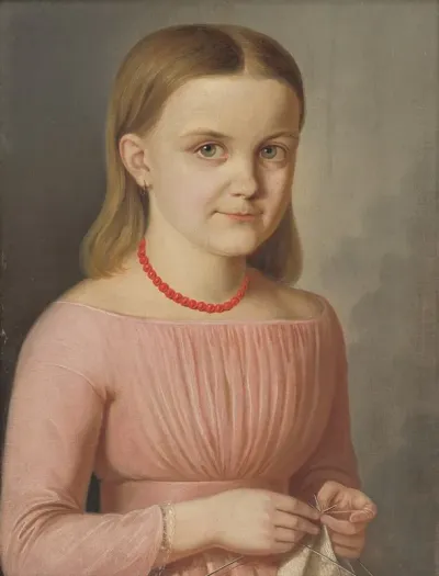 Portrait Of Ludmila Droppova