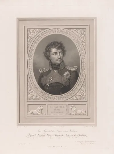 Portrait Of Ludwig I Of Bavaria