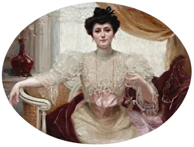 Portrait Of Luisa Martinez De Tejeda