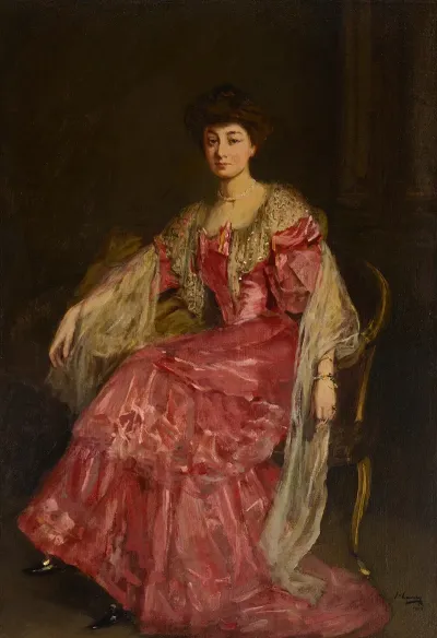 Portrait Of Mabel Choate 1870 1958
