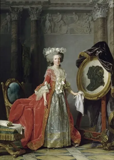 Portrait Of Madame Adelaide 1732 1800