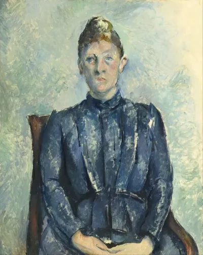 Portrait Of Madame Cezanne