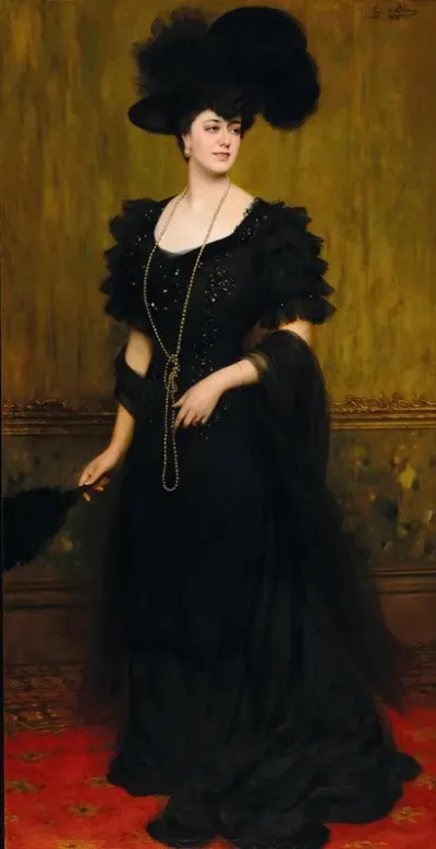 Portrait Of Madame Lebreton