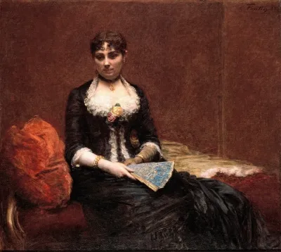 Portrait Of Madame Leon Maitre Portrait De Madame Leon Maitre
