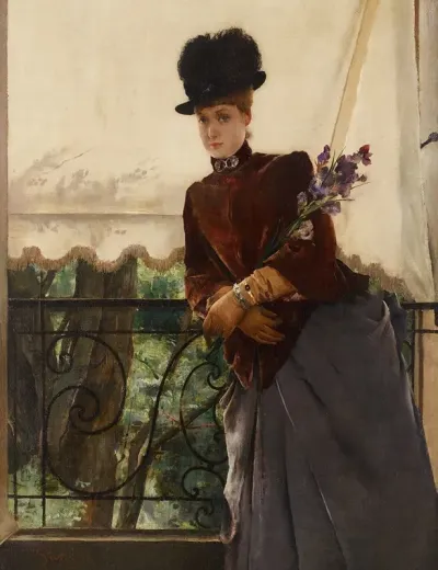 Portrait Of Mademoiselle Dubois