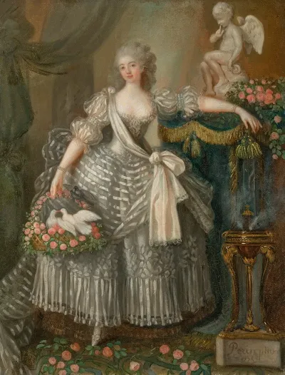 Portrait Of Mademoiselle Duthe