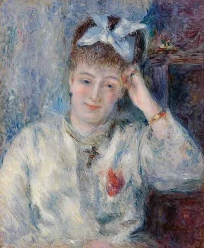 Portrait Of Mademoiselle Marie Murer Portrait De Mademoiselle Marie Murer