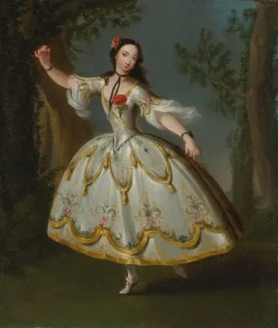 Portrait Of Mademoiselle Violette Later Mrs David Garrick