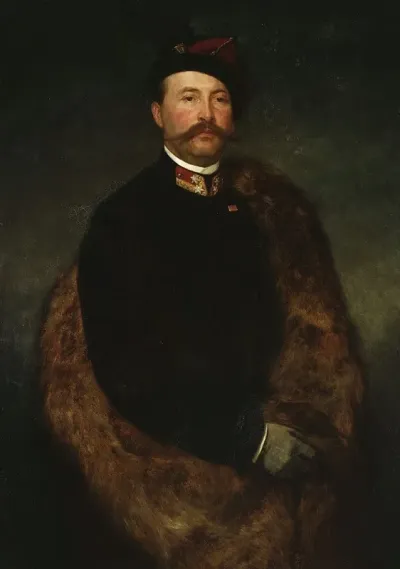 Portrait Of Maksymilian Rodakowski Artists Brother
