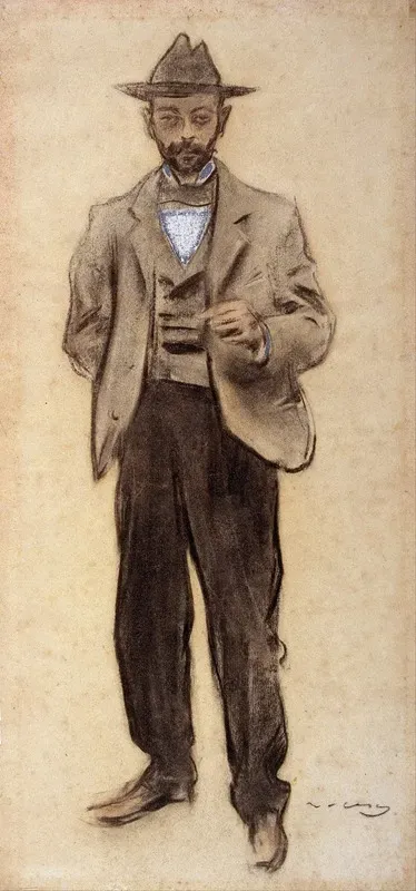 Portrait Of Manolo Hugue
