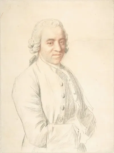 Portrait Of Marc Liotard Sarasin