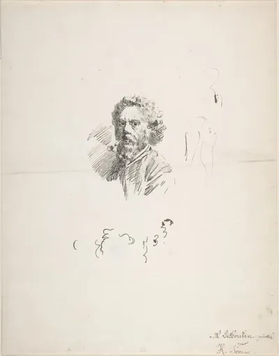 Portrait Of Marcellin Desboutin