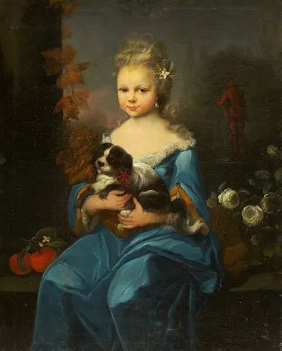 Portrait Of Margarethe Sophie Leonore Von Holzhausen