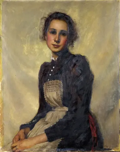 Portrait Of Marguerite Lendorff Sister Of The Artist