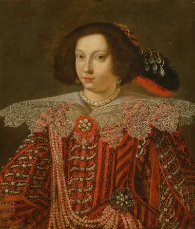 Portrait Of Maria Caterina Farnese Duchess Of Modena
