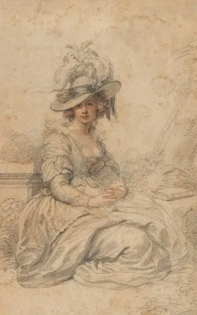 Portrait Of Maria Cosway 1760 1838